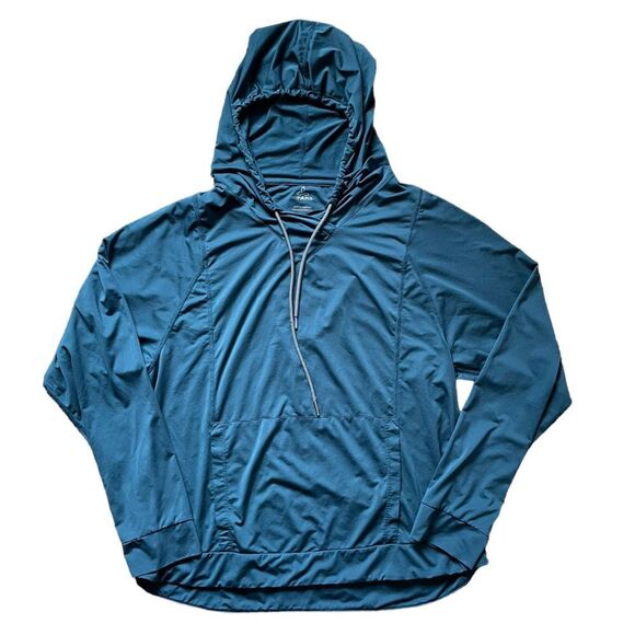 PRANA Lightweight Hoodie Blue Size Large - Picture 1 of 6